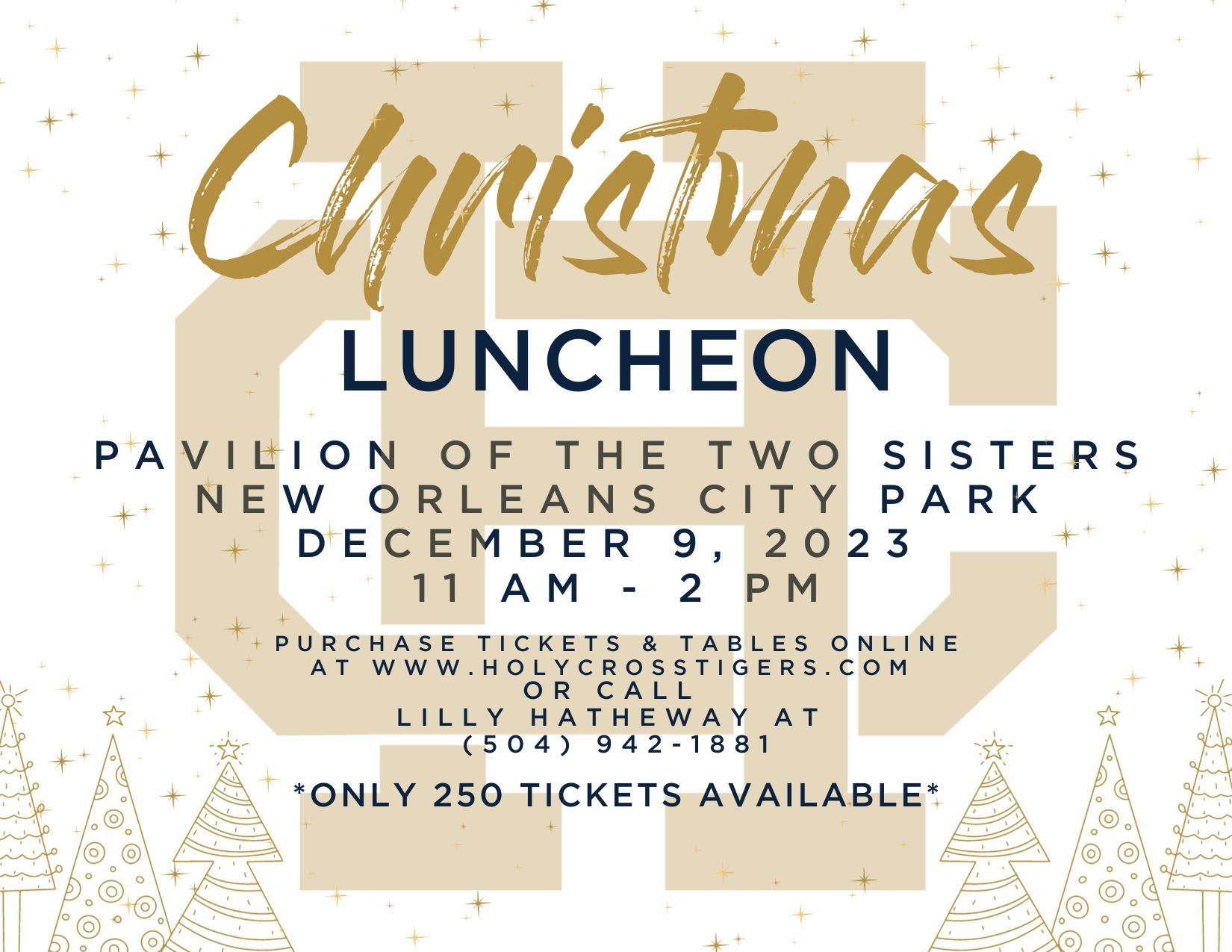 Christmas Luncheon Invitation